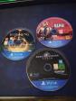 Lot 3 jeux PS4 sur disque : Elden Ring, RDR2, MHW