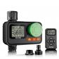 Minuteur d'Eau RF T�l�command� Minuterie de Tuyau d'Arrosage Noir Plastique