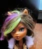 Monster High Clawdeen Wolf poup�e avec v�tements, robe jupe violette, bottes