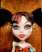 Monster High Poup�e avec robe motif c ur, sac � main rose et accessoires, lot