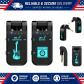 2.4G Wireless Guitar System Rechargeable Transmitter Receiver for Electric