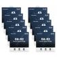 Cordes Guitare �lectrique Regular Light Acier Alli� Lot de 10