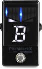 PB X Pitchblack X Series Chromatic Guitar Bass Pedal Tuner Noir Accordeurs
