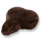 Housse de Selle de V�lo Marron en Peau de Mouton FSB A 0 27 x 24 cm Moka