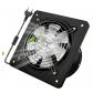Extracteur d'Air 150 mm 600m�-H Ventilateur Extraction Cuisine Mural Noir