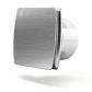 Ventilateur de Salle de Bain 100 mm avec Minuteur Plastique Argent minuterie