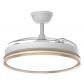 Ventilateur de plafond r�tractable 106 cm avec lumi�re LED silencieux Airwit