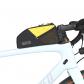 Sacoche pour Tube Sup�rieur de V�lo avec Cadre Avant �tanche 1,2 L Jaune Nylon
