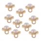 Boutons Dor�s Nacr�s pour D�coration de Bricolage Couture Artisanat Lot de 10