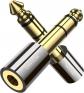 Adaptateur Jack 6.35mm M�le vers 3.5mm Femelle St�r�o Casque Ampli Pack 2 6.35